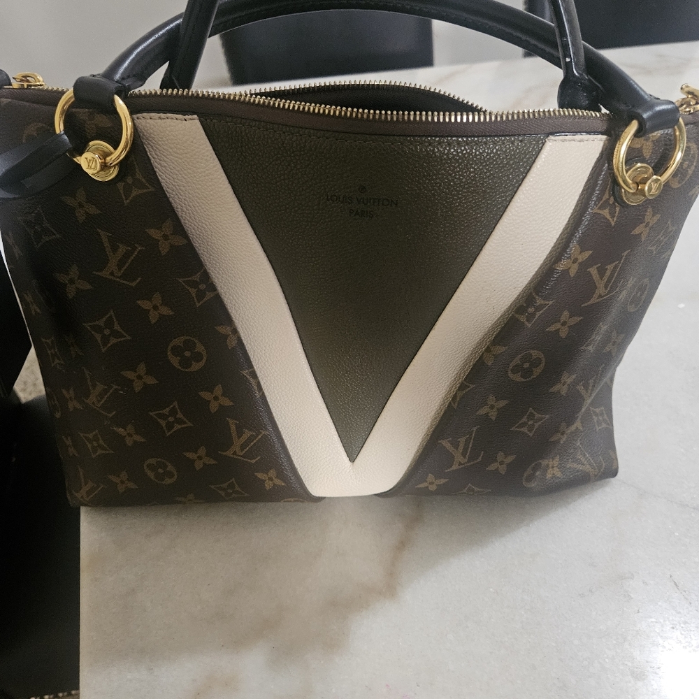 Louis Vuitton Monogram Brown and Cream Women's Bag